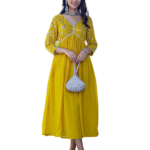 3-Piece Cotton Kurta Set for Women ? Kurta, Palazzo & Dupatta(XL)